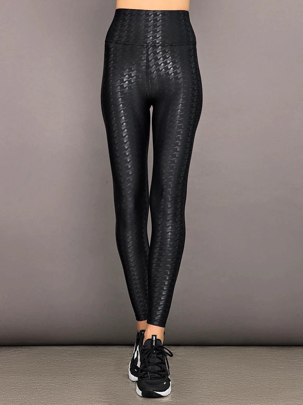 Carbon38 High Rise Full-Length  Houndstooth Legging Takara  Shine XS